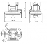 Cover for 3W HP Connector