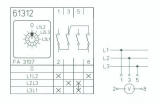 Instrument Switch OFF - M-handle - 20A