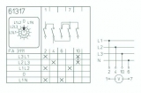 Instrument Switch OFF - M-handle - 20A