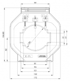 ASK 103.3 2000/1A 10 VA Kl. 1 Stromwandler