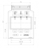 ASK 105.6 1000/5A 10VA Cl. 1 Current transformer