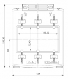 ASK 127.4 2500/5A 30VA Kl. 1 Current-transformer