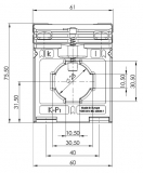 ASK 31.5 100/1 5VA Kl. 1 Stromwandler