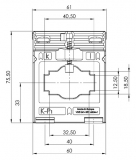 ASK 41.3 600/5 5 VA Cl. 1 Current transformer