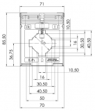 ASK 41.4 200/5 5 VA Cl. 1 Current transformer