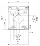 ASK 541.4 600/5A 10VA Cl. 1 Current transformer