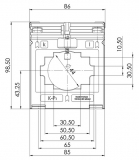 ASK 561.4 400/1A 10 VA Kl. 1 Stromwandler