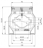 ASK 81.4 600/5 10VA Kl. 1 Stromwandler