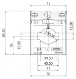 ASK 412.4 600/1A Cl. 1 2,5 VA Current transformer