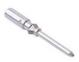 Male crimp contact - silver - 10A - 2.5 mm²