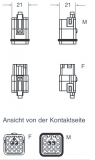 CQF 12, BUCHSENEINSATZ-CRIMP-12P-10A