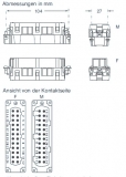 CSEM 24, Stifteinsatz-Käfigzugfederanschluss-24P-16A