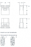 Female insert - MIXO - 6P - 16A