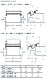 Surface mounting house-1 lever-M32-“57.27”