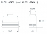 Hood-top entry M32-2 pegs-„77.27“