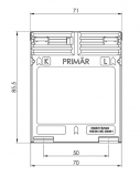 WSK 40 15/5A 10VA  Kl.1 Wickelstromwandler