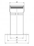 WSK 40 15/5A 10VA  Kl.1 Wickelstromwandler